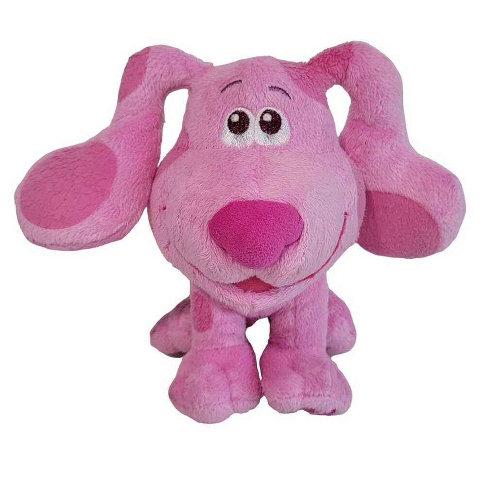 Blues Clues & You Magenta Plush Nickelodeon 2020 Pink 7" sound works